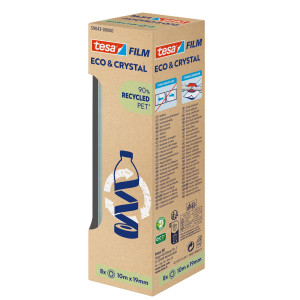 TORRE 8RT ECOCRYSTAL 19MMX10M TESAFILM COD. 59043-00000-00