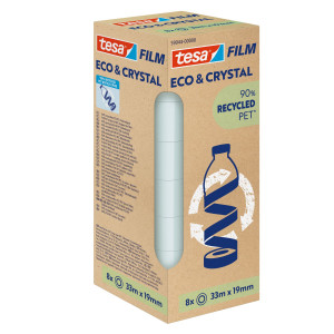 TORRE 8RT CRYSTAL RECYCLED 19MMX33M TESAFILM COD. 59044-00000-01