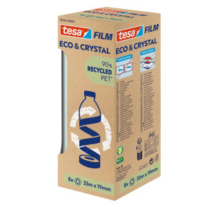 TORRE 8RT ECOCRYSTAL 19MMX33M TESAFILM COD. 59044-00000-00