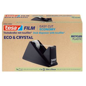 DISPENSER EASY CUT CRYSTAL RECYCLED + 1RT19MM X 10M TESAFILM COD. 59045-00000-01