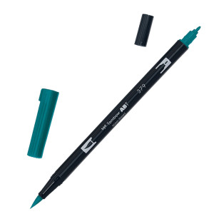 PENNARELLO TOMBOW ABT DUAL BRUSH 379 JADE GREEN COD. PABT-379 CONFEZIONE DA 6