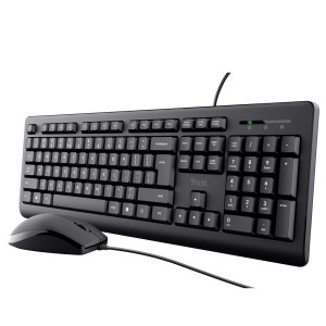 SET TASTIERA E MOUSE A FILO PRIMO-TRUST COD. 23971