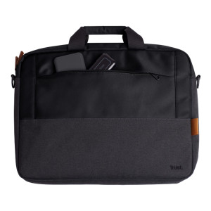 BORSA DA TRASPORTO RESISTENTE PER LAPTOP FINO A 16'' NERO LISBOA-TRUST COD. 25246
