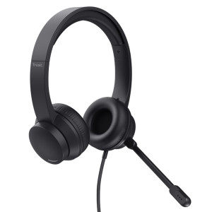 CUFFIE CON MICROFONO USB PER PC HS-201 _TRUST COD. 25373