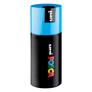 GIFT BOX AZZURRO 9 MARCATORI POSCA PEN PC1 PUNTA 0.7MM COL.ASS. UNI COD. M 84020327