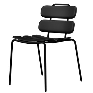 SEDUTA COLLETTIVITA' LEMON S/BRACCIOLI NERO UNISIT COD. LEM/NERO