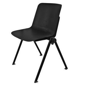 SEDUTA ATTESA PLUS NERO SENZA BRACCIOLI COD. PLVP NERO