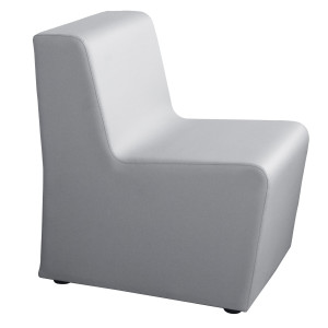 DIVANO LINEA X1P/PT1 POSTO VERA PELLE TOP GRIGIO CHIARO COD. X1P/PT