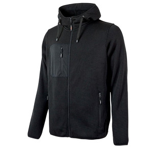 FELPA DA LAVORO RAINBOW NERO TAGLIA XL U-POWER COD. EY174BC-XL