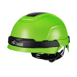 CASCO PROTETTIVO ANTARES VERDE FLUO REGOLABILE U-POWER COD. HS001VF