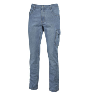 JEANS DA LAVORO JAM TAGLIA M BLU CHIARO U-POWER COD. ST150LJ-M