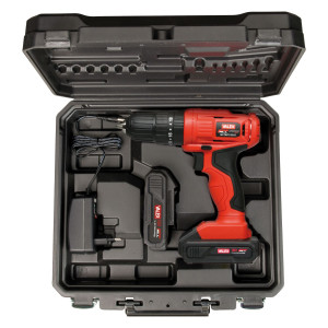 TRAPANO AVVITATORE CON PERCUSSIONE IN VALIGETTA M-TAP1 18 K1 VALEX COD. 1429410