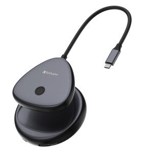 VERBATIM SHARE MY SCREEN 4K_USB-C WIRELESS DISPLAY ADAPTER CON HUB WDA-02 COD. 32147
