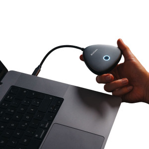 VERBATIM SHARE MY SCREEN 4K_USB-C WIRELESS DISPLAY ADAPTER CON HUB WDA-02 COD. 32147