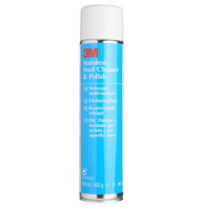 PULITORE E LUCIDANTE PER ACCIAIO BOMBOLETTA 600 ML 3M COD. 7000042450 CONFEZIONE DA 12