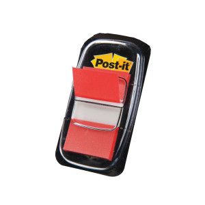 SEGNAPAGINA POST-IT  680-1 ROSSO 25.4X43.6MM 50FG INDEX COD. 7370