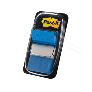 SEGNAPAGINA POST-IT  680-2 BLU 25.4X43.6MM 50FG INDEX COD. 7356
