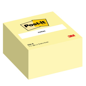 BLOCCO CUBO 450FG POST-IT  GIALLO CANARY 76X76MM 636-B COD. 7100172238