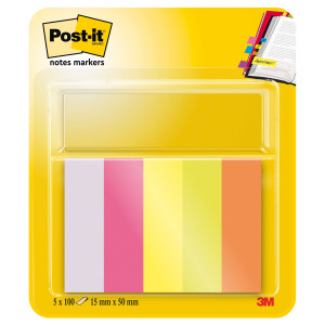POST-IT 670-5 15X50MM ASS. 5X100FG 7100172770