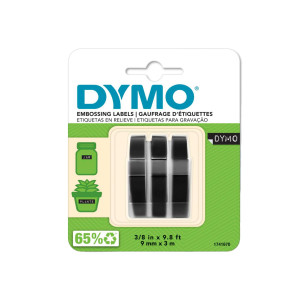 NASTRO DYMO 9/3 NERO 9 MM - CF. DA 3