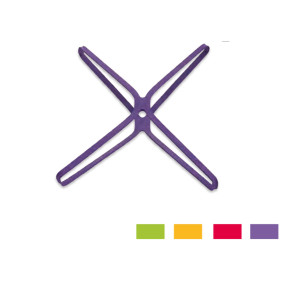 ELASTICO X-BAND D100 (150X11MM) SCATOLA 100GR COLORI ASS. COD. 515198