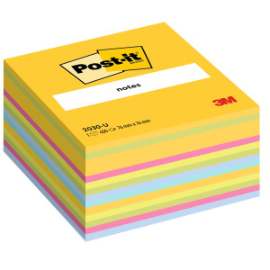 BLOCCO CUBO 450FOGLIETTI POST-IT 76X76MM 2030-U ULTRACOLOR COD. 7100172383