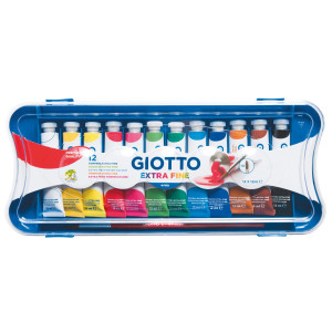 TEMPERA 12 ML GIOTTO COD. 3041 CF. 12