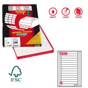 ETICHETTA 145X17 C528 - CF. DA 100
