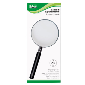 LENTE DI INGRANDIMENTO DIAMETRO 7,5CM 1123 LEBEZ COD. 1123