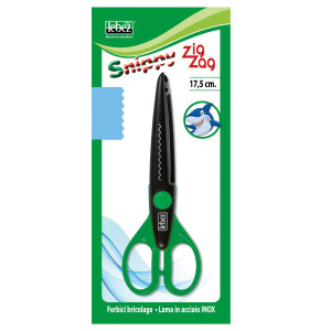 FORBICI SNIPPY ZIG-ZAG 17CM LAMA ACCIAIO 4339 LEBEZ COD. 4339