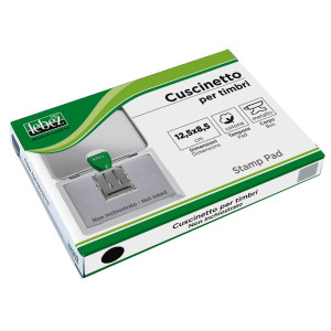 CUSCINETTO TIMBRI 12X8CM NEUTRO ART.1481-NI LEBEZ COD. 1481-NI