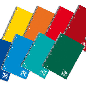 MAXIQUADERNO A4 SPIRALATO 5MM C/FORI 70GR 140FG ONE COLOR BLASETTI COD. 1160 CONFEZIONE DA 3