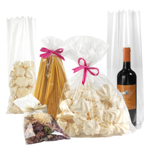 BUSTA PIATTA TRASP. 10X20 CF.100