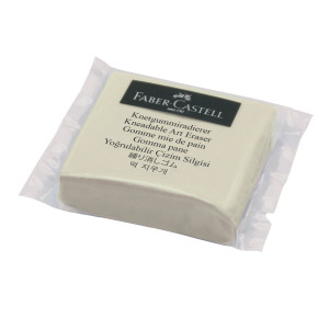GOMMA PANE BIANCA QUADRANGOLARE FABER CASTELL COD. 127154