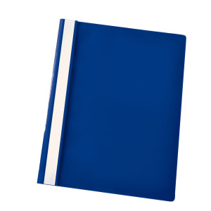 CARTELLINA PPL CON FERMAFOGLI 21X29,7 BLU REPORT FILE ESSELTE COD. 28315 CONFEZIONE DA 25