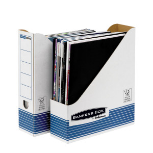 PORTARIVISTE 31,1X7,80X25,80CM BANKERS BOX SYSTEM COD. 0026301 CONFEZIONE DA 10