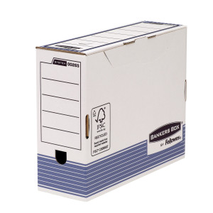 SCATOLA ARCHIVIO A4 DORSO 100MM BANKERS BOX SYSTEM COD. 0026501 CONFEZIONE DA 10