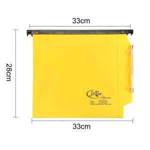 CARTELLA SOSPESA ARMADIO 33/V GIALLO JOKER BERTESI COD. 414F LINK-A5 CONFEZIONE DA 25