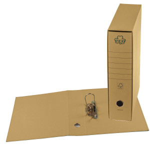 REGISTRATORE ECO NEW CAMOSCIO DORSO 8CM F.TO PROTOCOLLO COD. 0201170-C CONFEZIONE DA 12