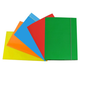 CARTELLINA CON ELASTICO 32PL 25X34CM ASSORTITO COD. CG0032LBXXXAE15 CONFEZIONE DA 10