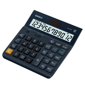 CALCOLATRICE DA TAVOLO 12 CIFRE DH-12ET CASIO COD. DH-12ET-W-EP