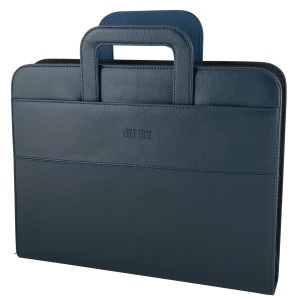 CARTELLA PORTABLOCCO PROFESSIONAL 36X28.5X6CM BLU CITY TIME COD. 4853-BL