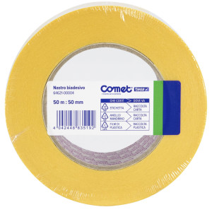 NASTRO BIADESIVO 50MTX50MM TRASP. 64-621 TERMO SINGOLO COMET COD. 64621-00004-02