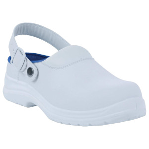 CALZATURA SABOT MAUBEC 4 SBEA SR N 38 BIANCO DELTAPLUS COD. MAUB4SBBC38