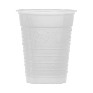 100 BICCHIERI 200CC BIANCO MONOUSO DOPLA COD. 22639