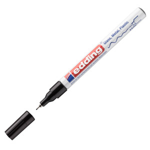 MARCATORE EDDING 780 PUNTA EXTRA FINE VERNICE NERO COD. 4-780-9-001