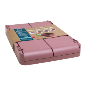 SCATOLA PIEGHEVOLE THE SMART CASE MINI SKANDI ROSA ANTICO EXACOMPTA COD. 27038D