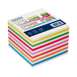 CUBOTTO COLOR 750FG 95X95MM 90GR FAVINI COD. A45X916