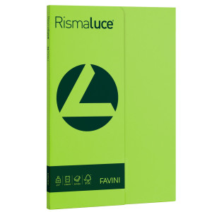 CARTA RISMALUCE SMALL A4 200GR 50FG PISTACCHIO 54 FAVINI COD. A69M544