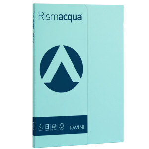 CARTA RISMACQUA SMALL A4 90GR 100FG CELESTE 08 FAVINI COD. A69T144